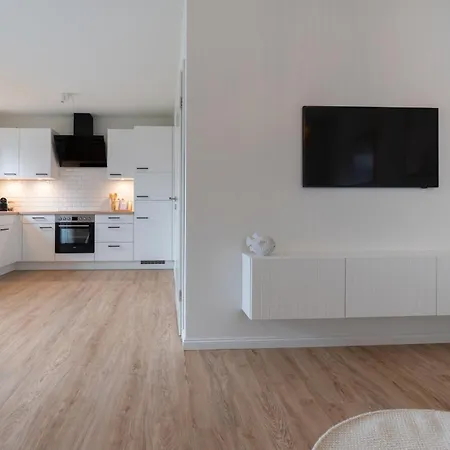 Kuestenbutze Im Beach-style 2 Bedrooms, 2 Baeder , Garten, Terrasse, Top-modern Lejlighed